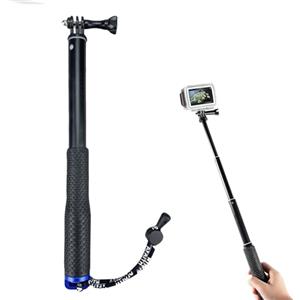 Snowtain Asta per selfie per GoPro, impugnatura impermeabile, 30-93 cm, asta telescopica compatibile con GoPro Hero 12, 11, 10, 9, 8, 7, 6, asta per selfie per DJI Osmo Action e altre action cam.