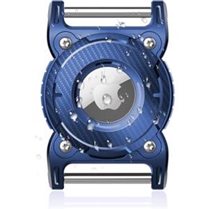 Sichy Airtags Portachiavi, Porta Airtag per Apple impermeabile IPX8 in TPU Lavabile, Anti-Smarrimento, Anti-Graffio, 360°Custodia AirTag, Mantiene Forte il Segnale