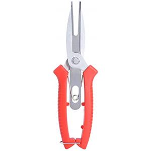 TOPINCN Cesoie per Potatura Attrezzi Agricoli Potatore Giardinaggio Forbici per Potatura di Mele Cesoie a Doppia Bocca Forbici per Alberi di Pero per Fiori Diradati in Acciaio Inossidabile