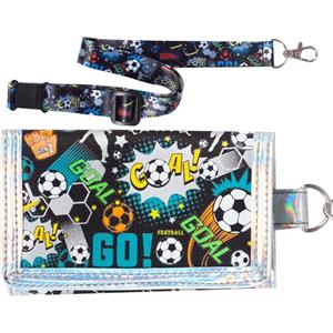 PinkSheep Portafoglio per bambini per ragazzi dai 4 ai 18 anni Trifold, Portafoglio per giovani con cordino e tasca portamonete con cerniera, Portafoglio novità per bambini Regali di compleanno