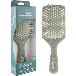 Rylae Pettine con cuscino d'aria, Spazzola Capelli Districante per Massaggio del Cuoio Capelluto, Spazzola per Ricci, Adatta a Tutti i Tipi di Capelli (verde)