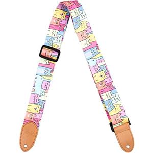 Flight Ukeleles Polyester Ukulele Strap - Kitty Flight Ukeleles