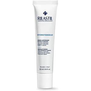 Rilastil Hydrotenseur Crema Antirughe Ristrutturante 40 ml - Crema Viso Leggera con Acido Ialuronico per Tutti i Tipi di Pelle