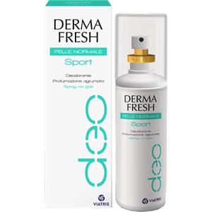 Dermafresh Deodorante Sport Spray Agrumato 100ml - Pelle Normale, Freschezza e Controllo Odori