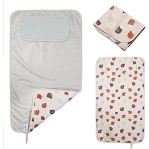 Hamur Home Fasciatoio Portatile Pieghevole Impermeabile 40 X 70 Cm Fasciatoio Riutilizzabile Lavabile In Lavatrice - Neonato Esterno Casa Viaggio Regalo Battesimo Bimbo (Urchin)