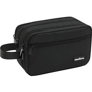 MOCOCITO Beauty Case da Viaggio,Trousse da Toilette Uomo e Donna Grande 3.75L,Borsa da Toilette Astuccio da Viaggio in Nylon con Maniglia Laterale,Trucco Accessori Organizer Cosmetica Pochette Bagno
