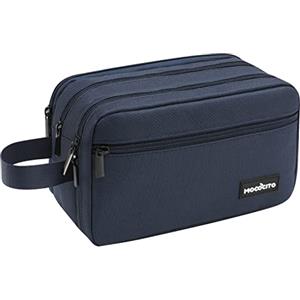 MOCOCITO Beauty Case da Viaggio,Trousse da Toilette Uomo e Donna Grande 3.75L,Borsa da Toilette Astuccio da Viaggio in Nylon con Maniglia Laterale,Trucco Accessori Organizer Cosmetica Pochette Bagno