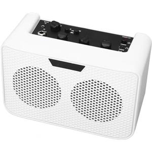 Naroote Amplificatore per Chitarra Elettrica Amplificatore per Chitarra da 10 W, con Effetto Delay con Jack per Cuffie da 3,5 Mm Ingresso AUX e Microfono, Ideale per Esercitazioni e Performance Indoor