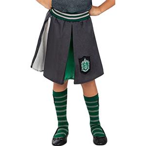 Funidelia | Gonna Serpeverde - Harry Potter per bambina Hogwarts, Maghi - Costume per bambini e accessori per Feste, Carnevale e Halloween - Taglia 5-6 anni - Nero