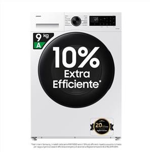 Samsung - Lavatrice Ww90cgc04daeet 9kg 1400g Classe A-bianco