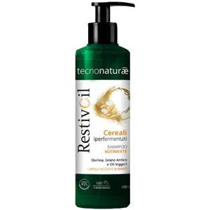 Restivoil Tecnonaturae Shampoo Nutriente per Capelli Secchi e Sfibrati - 250 ml con Quinoa e Grano Antico