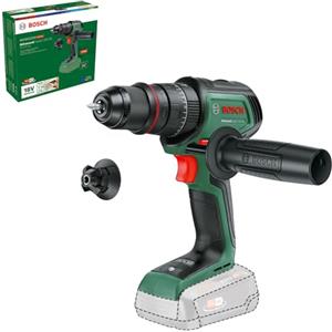 Bosch AdvancedImpact 18V-80 QuickSnap - Trapano avvitatore a percussione a batteria con mandrino 13 mm, motore brushless e coppia di 82 Nm