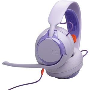 JBL Quantum 250 Cuffie Gaming Over-Ear Cablate, JBL Quantum Spatial Sound, Microfono Noise-Cancelling, Filo 3.5mm, Parti Sostituibili, Compatibili con Apple/PC/Xbox/PlayStation/Nintendo Switch, Viola