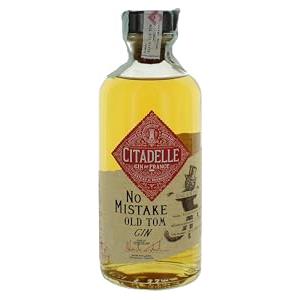 Citadelle, Gin Old Tom No Mistake, 500ml, per Gin Tonic, Note Agrodolci, Speziate e Floreali con aggiunta di Zucchero di Canna Caraibico, 22 Botaniche, Gin Artigianale Francese, Idea Regalo, 46% Vol.