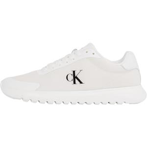 Calvin Klein Donna Sneakers Runner Eva Mesh Sportive, Bianco (Triple Bright White), 38 EU