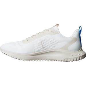 Calvin Klein Uomo Sneakers Running Eva Mix con Mesh, Bianco (White/Eggshell/Indigo Blue), 42