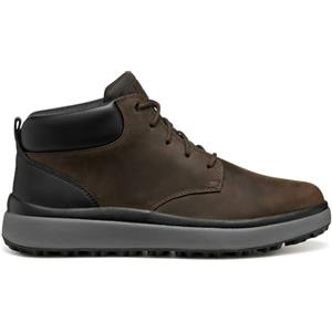 Geox Uomo U Granito + Grip, barca alla caviglia, caffè nero, 41 EU