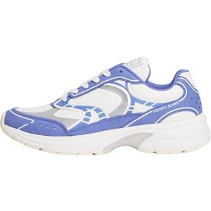 Tommy Jeans Donna Sneakers Running Archive '25 Grosse, Multicolore (Ecru/Soft Sapphire), 39