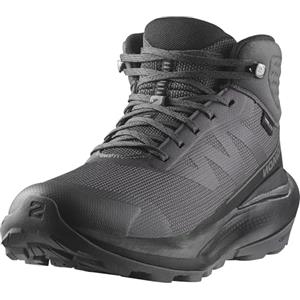 Salomon Elixir Tour Mid Scarpe Impermeabili da Trekking da Donna, Comfort ottimale, Rullata Morbida, Impermeabilità e Protezione dagli Elementi, Asphalt Black Castlerock, 36 EU