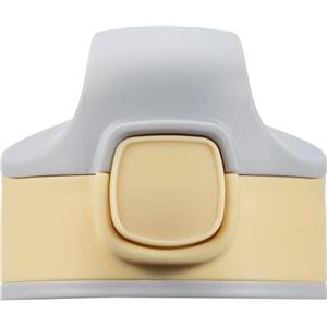 Sigg Miracle Kids Top Yellow Tappo ricambio, Tappo ermetico borraccia in alluminio e Tritan con cannuccia (0.35 L, 0.4 L, 0.45 L), Accessorio di ricambio