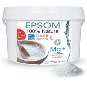 bleu & marine Bretania Sali Piedi Sali da bagno, Pediluvio Detox, Sali di Epsom, Sali Rilassanti, Esfoliante Naturale, Magnesio, Celtic Salt, Pedicure, Antimicotico, Drenante Gambe Gonfie, Fertilizzante per piante 2500g