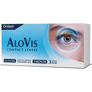 Alovis Contact Lenses, 3 Lenti A Contatto Mensili per la correzione della miopia -1,50