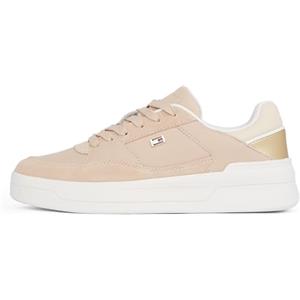 Tommy Hilfiger Donna Sneakers da Basket Metallic Scarpe, Beige (Misty Blush), 41