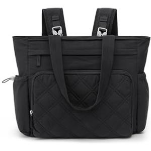 G4Free Borsa per pannolini convertibile con cinghia di stoccaggio Tote, Nero