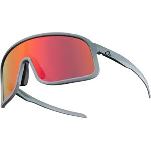 ROCKBROS Occhiali Polarizzati Uomo Donna, Occhiali da Sole Ciclismo Sportivi Protezione UV400 Antivento, Adatto per Bici Corsa MTB Pesca Guida Running, Grigio e Rosa