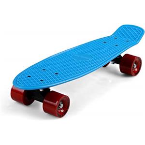 Monzana Atlantic Rift Skateboard 22' Retro Style Cuscinetti ABEC 7 Penny Board Ragazza Ragazzo Adulti 100kg