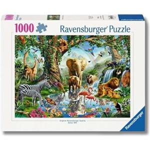Ravensburger - Puzzle 1000 Pezzi Avventure Nella Giungla | Puzzle Per Adulti E Bambini Con Una Misura Di 70x50 Cm | Regalo Per Adulti E Bambini Da 14 Anni E Più