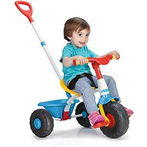 FEBER - Triciclo Trike 2 in 1 regolabile in altezza, triciclo per bambini a partire da 1 anno (famoso, è 800012810)