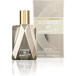 ICEBERG Be Wonderfully You - Eau de Toilette 100 ml, Profumo da Donna Floreale e Fruttato dalle Note Calde e Sensuali, Elegante Flacone Multisfaccettato, Per Celebrare l'Unicità di Ogni Donna