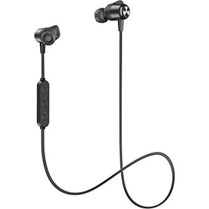 UXD Cuffie Bluetooth, Auricolari Bluetooth Wireless, 20 Ore Cuffiette Hi-Fi Senza Fili, IPX7 Impermeabili, Cuffie Sport per Corsa, Fitness (nero)