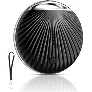 zhiroad Air Tracker Tag Compatibile con Apple Dov'è (Solo iOS), Smart Finder Bluetooth Nero, Localizzatore per Chiavi e Oggetti Smarriti, Trova Borsa, Zaino e Bagagli, Batteria Sostituibile, Impermeabile IP68