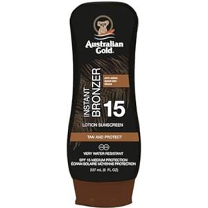 australian gold spf 15 crema upside-down + bronzer