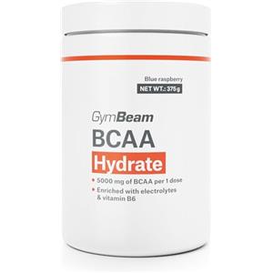 GymBeam Amminoacidi Ramificati BCAA 4:1:1 Hydrate - Complesso Funzionale con Elettroliti, Vitamina B6, Polvere di Acqua di Cocco, Supporta l'Equilibrio Elettrolitico (Blue Raspberry)