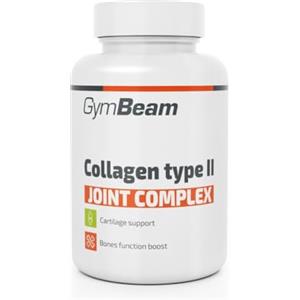 GymBeam Collagene e Acido Ialuronico 60 cps, Integratore di Collagene e Acido Ialuronico, Complesso Articolare di Tipo II per Supportare l'Apparato Muscolo-Scheletrico, Ricco di Vitamina C e D