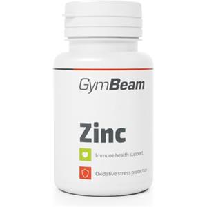 GymBeam Zinco 15 mg, Integratore Alimentare, Compresse di Zinco Puro, Supporta la Salute delle Ossa, Contribuisce al Metabolismo dei Carboidrati, Mantenimento di Pelle, Capelli e Unghie Sani (90 tab)
