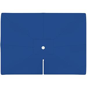 paramondo Telo di Ricambio per Ombrellone da Giardino Parapenda 4 x 3 m Rettangolare, incl. Air Vent, Lavabile, Blu