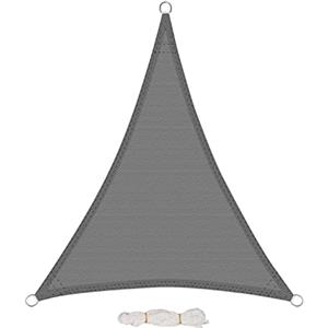 EUGAD Tenda a Vela Ombreggiante Parasole Protezione HDPE Raggi UV 95% per Esterno Giardino per Esterno, Giardino e Terrazza, Piscina