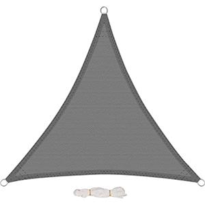 EUGAD Tenda a Vela Ombreggiante Parasole Protezione HDPE Raggi UV 95% per Esterno Giardino per Esterno, Giardino e Terrazza, Piscina