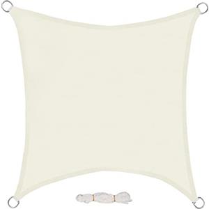 EUGAD Tenda a Vela Ombreggiante Parasole Protezione HDPE Raggi UV 95% per Esterno Giardino per Esterno, Giardino e Terrazza, Piscina