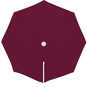 paramondo Telo di Ricambio per Ombrellone da Giardino Parapenda Ø 3,5 m Rotondo, incl. Air Vent, Lavabile, Bordeaux