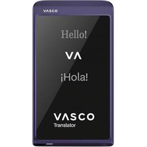 Vasco Electronics Vasco Translator Q1 | Traduttore simultaneo con clonazione vocale IA | 113 Lingue | Internet gratuito a vita in quasi 200 paesi | Scarlet Pulse