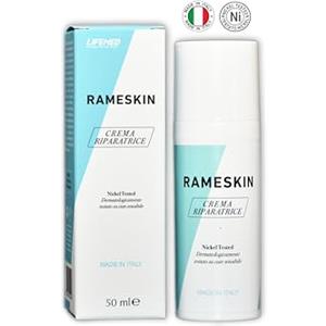 Lifemed RAMESKIN Crema per Cicatrici e Smagliature, Scottatura Solare ed Eritema, Rivitalizza la Pelle del Viso e Corpo, Confezione da 50ml