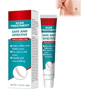 Utapossin Crema per Cicatrici 20g, Gel Di Cicatrice, Calma La Pelle, Migliorare L'aspetto Della Pelle, Ha Buoni Effetti per Rendere La Pelle Migliore, Attenuare Le Imperfezioni Cutanee