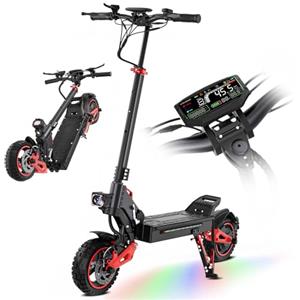 MIWEN Monopattino Elettrico Adulto Scooter - Batteria 48V 18Ah 45-55KM di Autonomia monopattino elettrico adulti 10.5 Pollici monopattino elettrico Pieghevole e Smorzamento Della Molla Carico Massimo 150KG