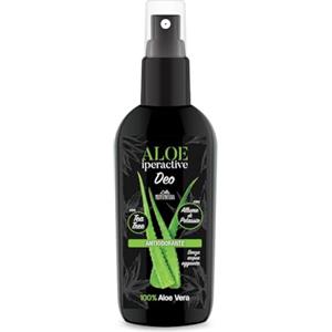 MONTENATURA® Aloe iperActive DEO Spray Naturale | Antiodorante Deodorante spray con 100% Aloe Vera iperfermentato | Senza Gas, No Alcool, per Pelli Sensibili, Anti-Odore Lunga Durata, 100 ml