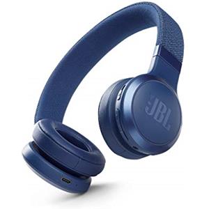 JBL LIVE 460 NC, Cuffie On-Ear Wireless Bluetooth con Cancellazione Adattiva del Rumore, Cuffia Pieghevole Senza Fili per Musica, Chiamate e Sport, Fino a 50h di Autonomia, Blu